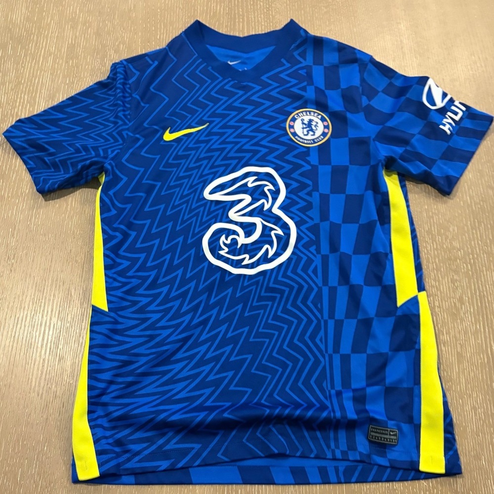 Nike Chelsea FC N'golo Kanté #7 Jersey Men's Medium Blue Dri-FIT Soccer Shirt